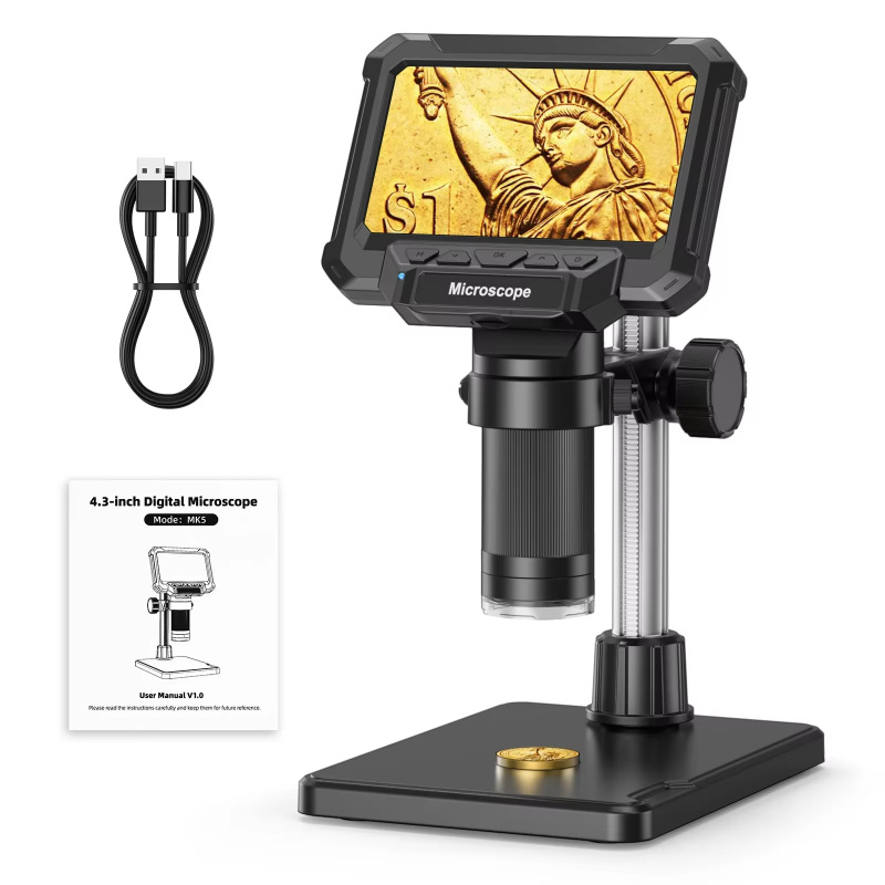 Electronics Repair Videos - Microscopio digital LCD de 7
