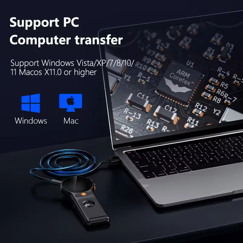 Electronics Repair Videos - Microscopio Digital con Autoenfoque 500X, 8