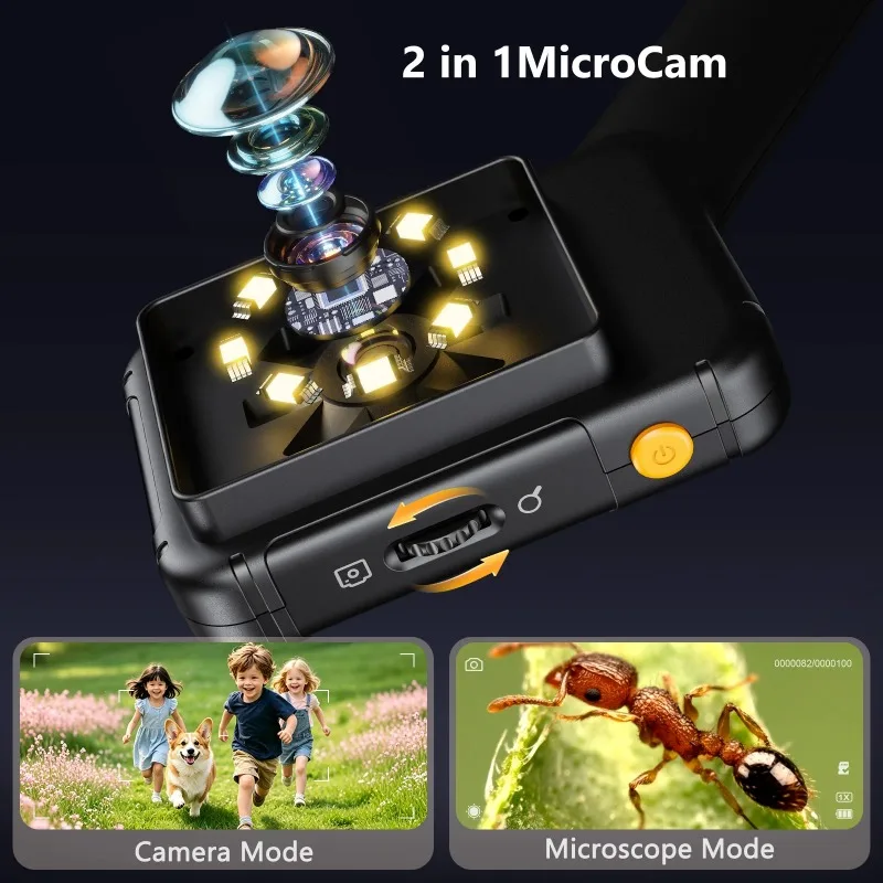 Electronics Repair Videos - Microscopio Digital USB Portátil con Pantalla