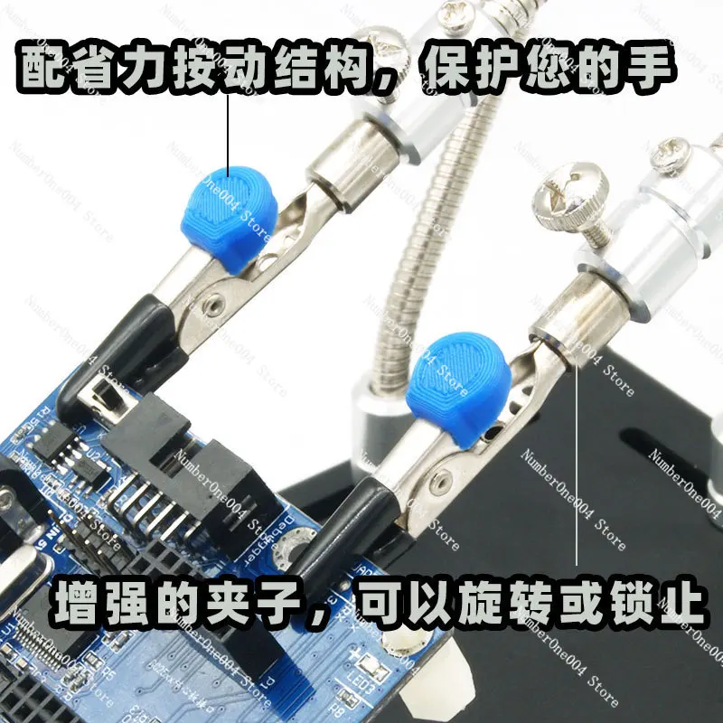 Clip de cocodrilo, tubo serpen - Electronics Repair Videos reseña y precio