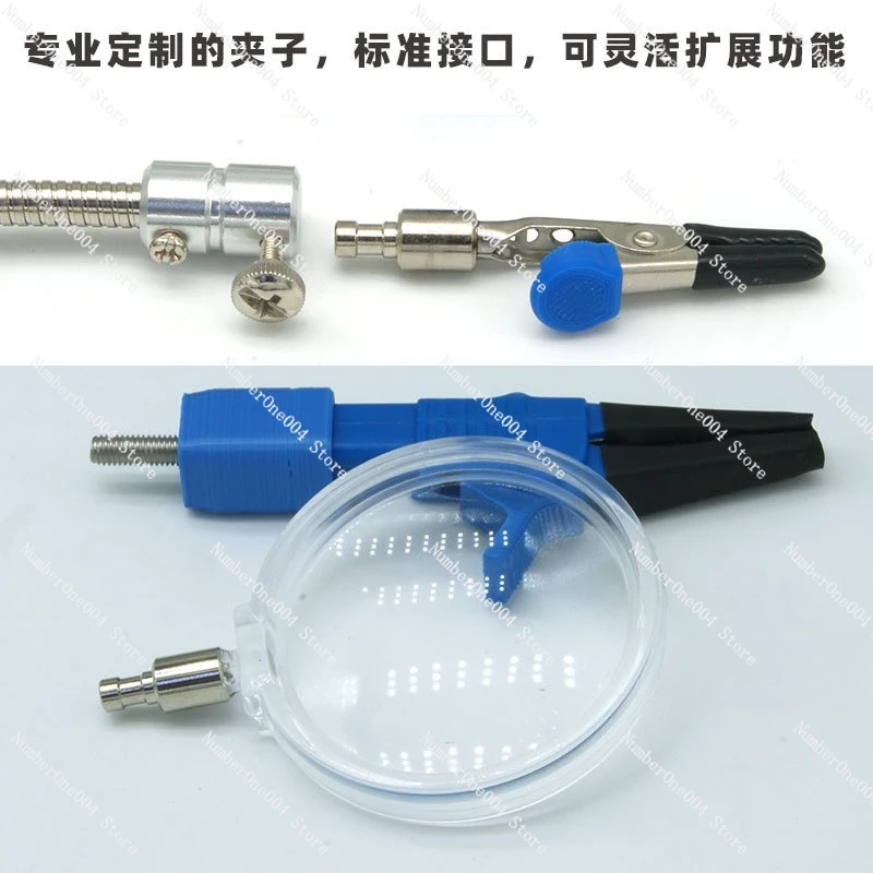 Clip de cocodrilo, tubo serpen - Electronics Repair Videos reseña y precio
