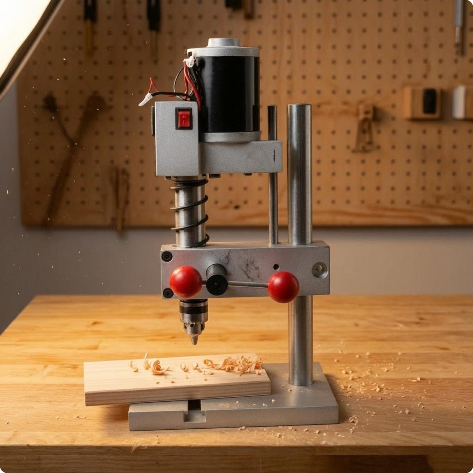 Taladro de Mesa Pequeño con Ma - Electronics Repairing reseña y precio
