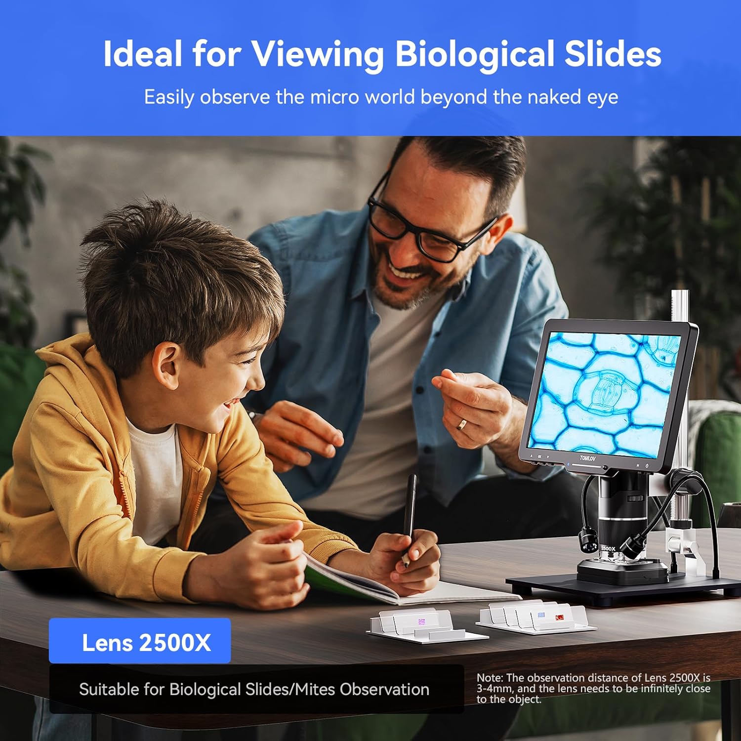 Microscopio Digital de 3 Lente - Electronics Repair Videos reseña y precio