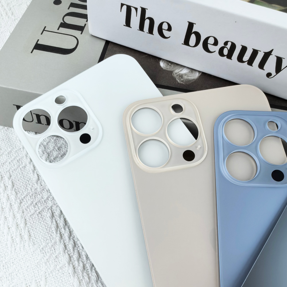 Cubierta trasera de cristal de - Phone Battery Replacement reseña y precio